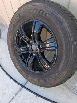 4 wheels and tires ,,17x8,,,.6 lugnuts 6x139 pattern..