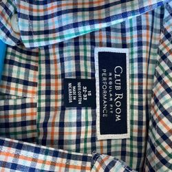 Men’s Button Down Long Sleeve 32-33 / 15