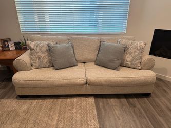 Couch and loveseat