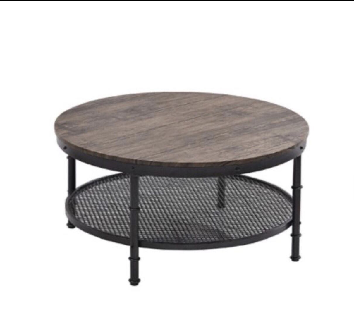 Round coffee table