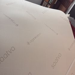 Saatva Graphite Memory Foam Mattress Topper - 3” Memory Foam Layer - Enhanced Comfort & Cooling - Queen