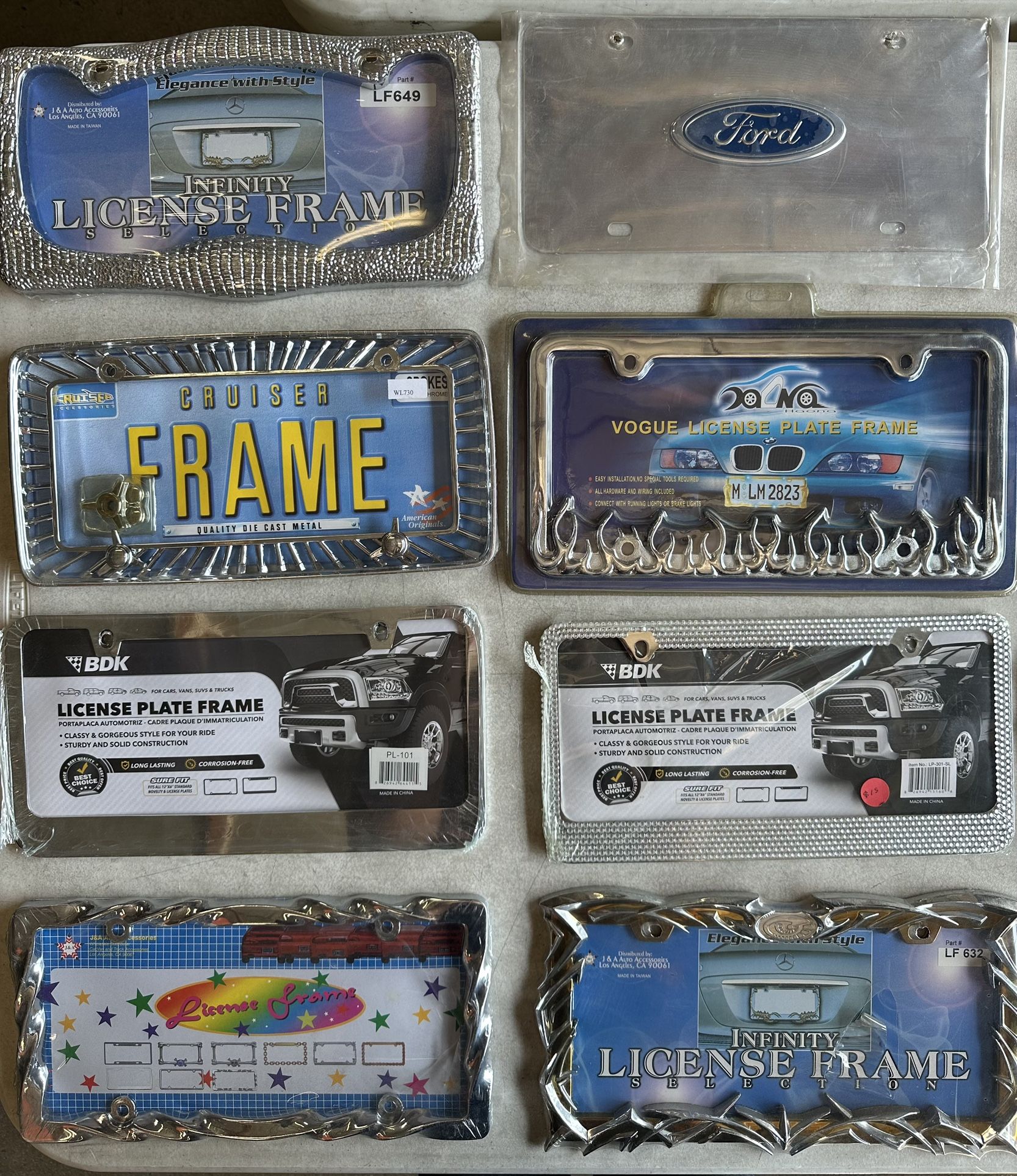 License Plate frames