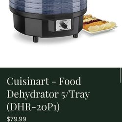 Brand New Cuisinart Food Dehydrator