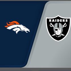 Las Vegas Raiders Vs Denver Broncos  @1:05