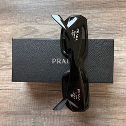 Prada unisex black sunglasses 