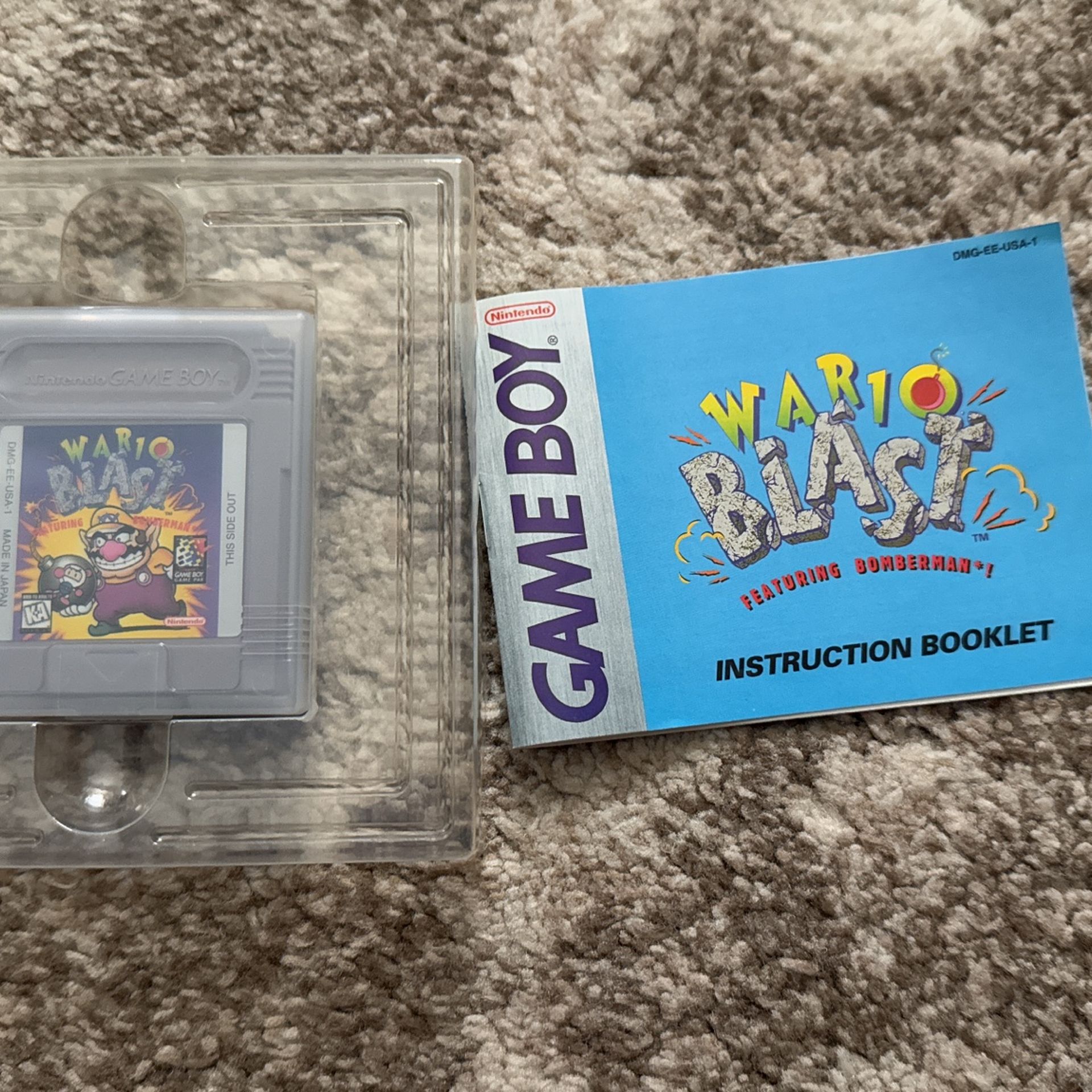 Wario Blast For Nintendo Gameboy
