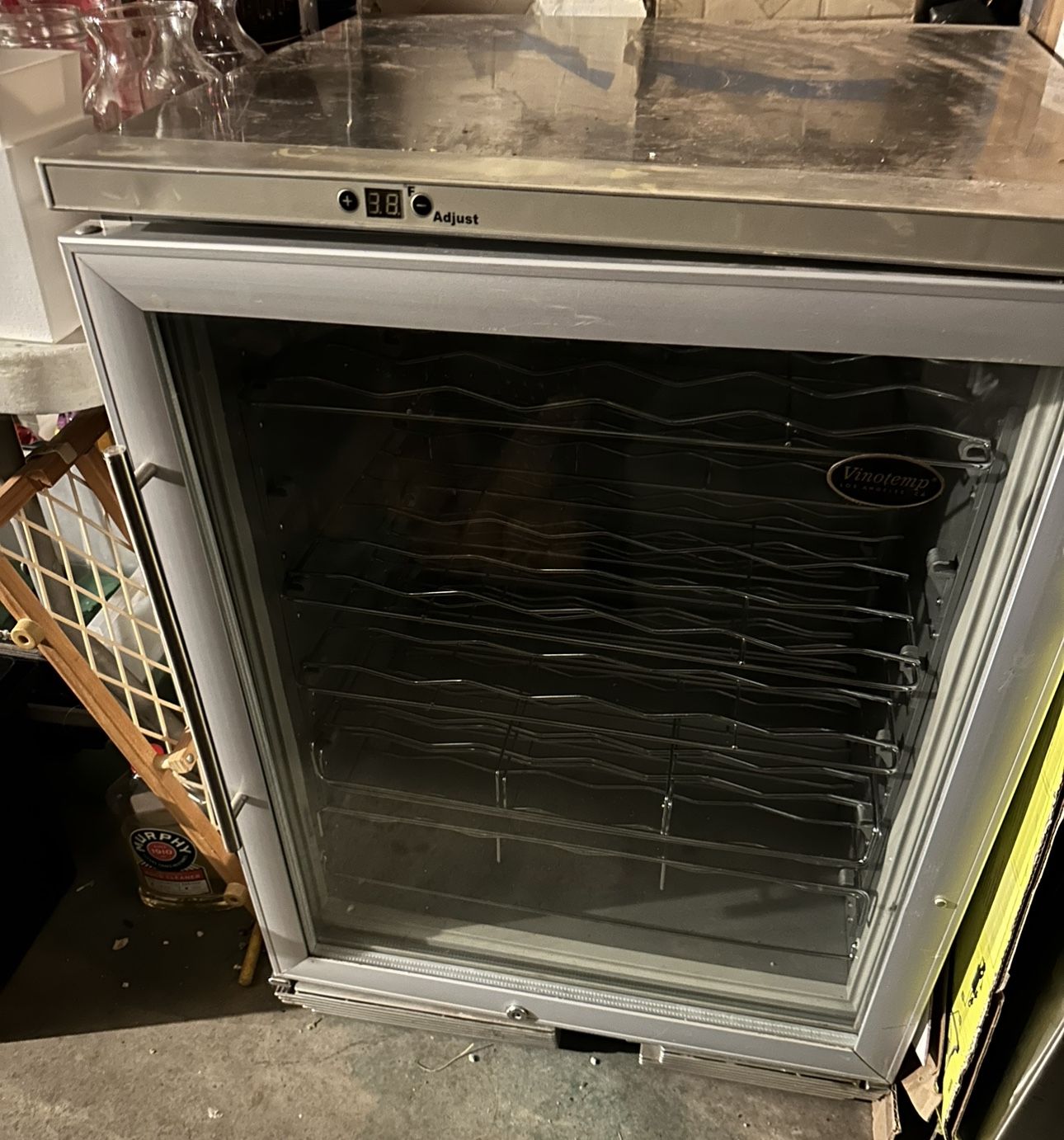 Little Wine Cooler It Works Just Needs Freon Sold As Is I Could Plug It In To Show You It Turns On