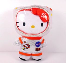 Sanrio Hello Kitty NASA Kennedy Space Center Orange Astronaut Plush
