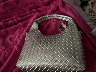 Silver purse