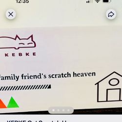 KEBKE Cat family Friends Scratch heaven