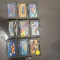 Gameboy Advance Games (Read The Description)