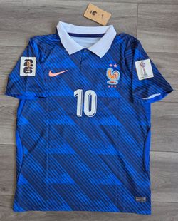 FRANCE MBAPPÉ WORLD CUP SOCCER JERSEY