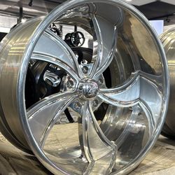WHEELS INTRO 22@ STAGGERED BILLET CHEVY OBS C10