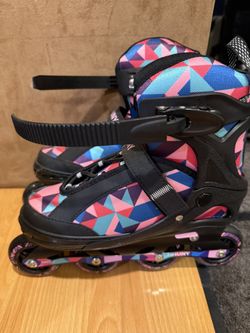 FIHUNY Adjustable Roller Blades (US 4–7) – Very Good Conditio