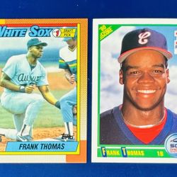 Frank Thomas Rookie Baseball Card Lot 