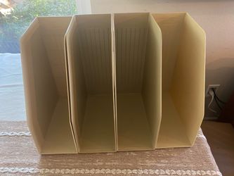 4 pc Set of Magazines File Holders Plastic ($6 to get all)