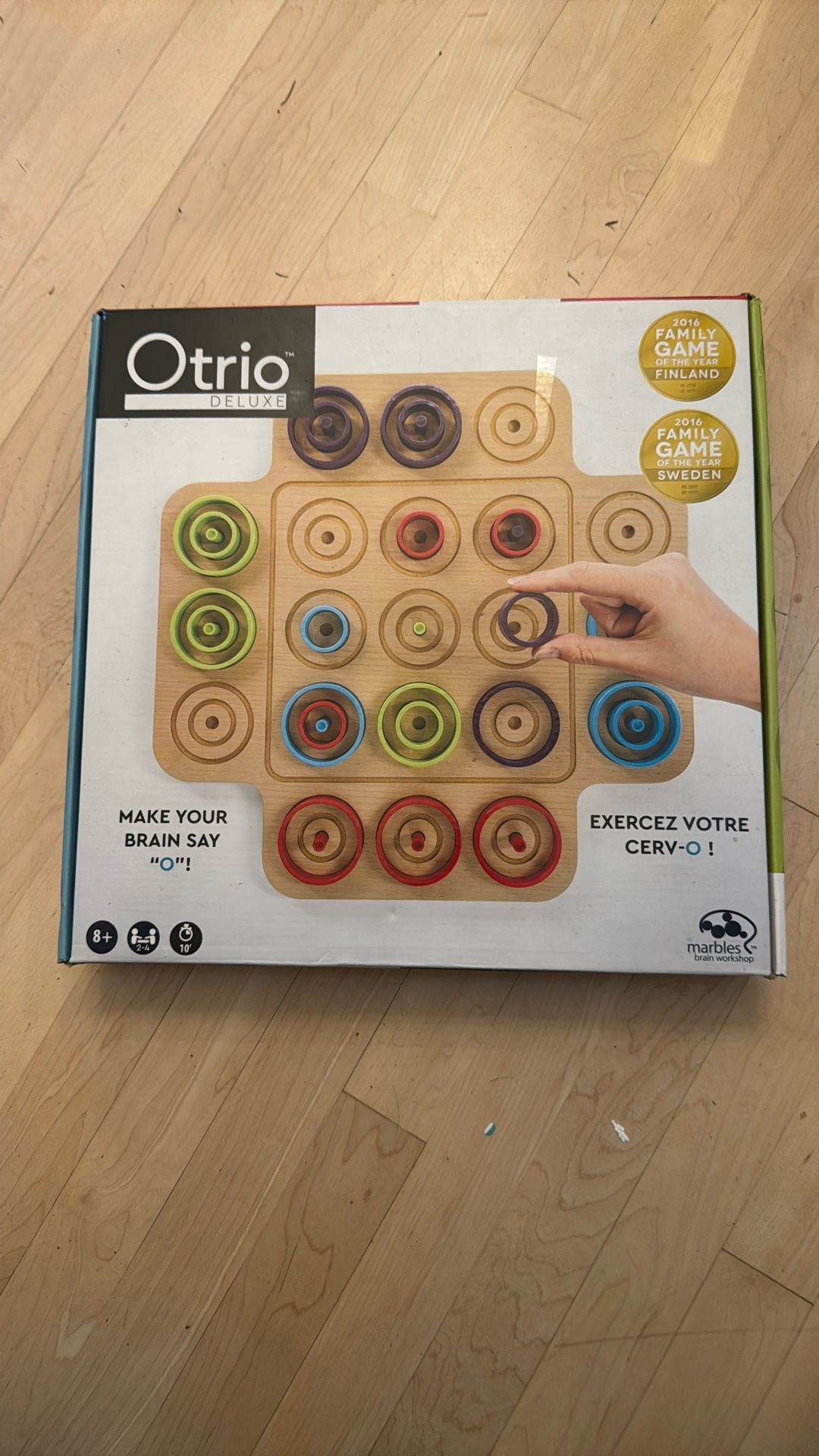 Otrio Deluxe Game, Like New In Box
