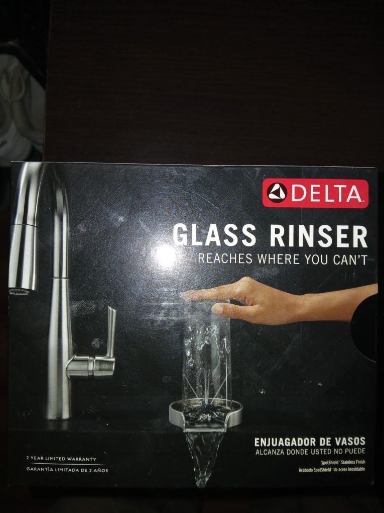 Glass Risner For Hard To Rinse Glassware