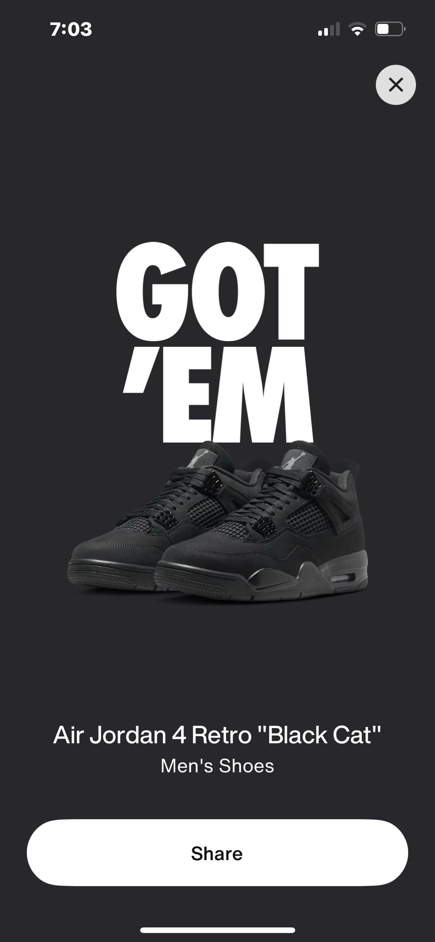 Jordan 4 Black Cats 🐈‍⬛ 