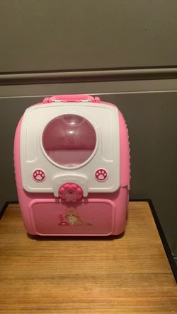 Pets Kids Child’s Pet Carrier Backpack Playset