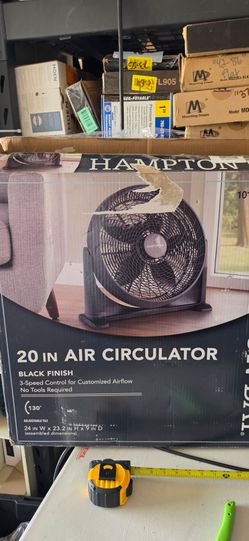 Hampton Bay 20-Inch Air Circulator Fan