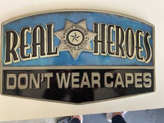 Metal sign