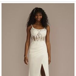 Wedding Dress Size 12 Brand New With Tags 