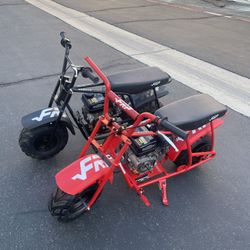 99cc mini bike 4 stroke gas only ( missing parts engine not working $250/each)