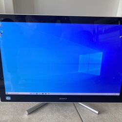 Touchscreen Sony All In One PC 24” 12GB Ram 2TB Storage