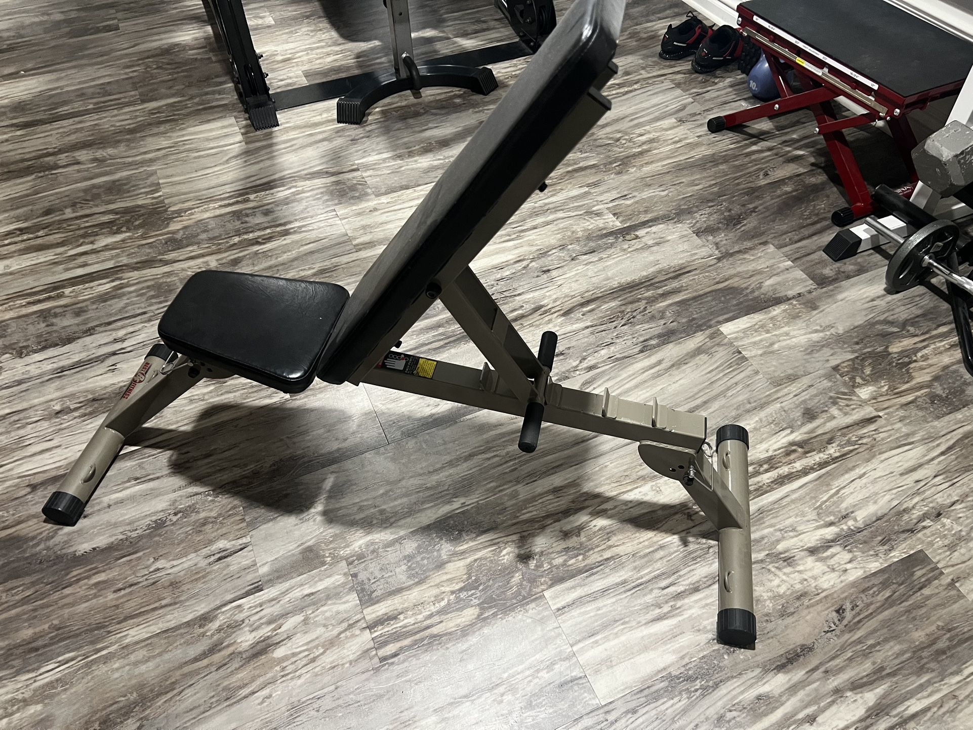 Workout bench $50