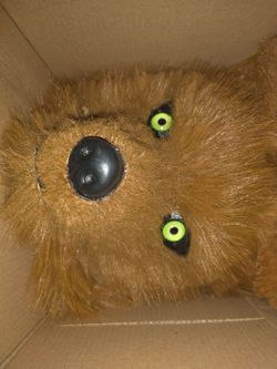 Brown Fur head costume, brand new