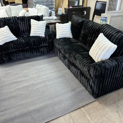 NEW LIVING ROOM SETS SOFA & LOVESEAT SILLONES 