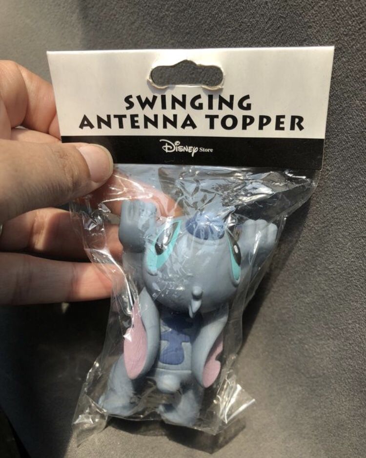 Disney stitch antenna topper