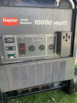 [MUST SEE] DAYTON BRANDED 10,000 WATT GENERATOR (With Generac GN-570 ...