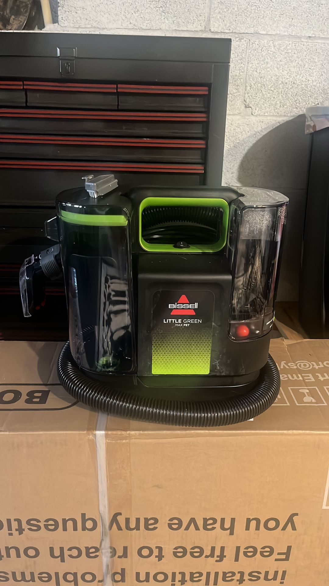 BISSELL Little Green Max Pet Carpet and Upholstery Deep Cleaner with SmartMix Technology