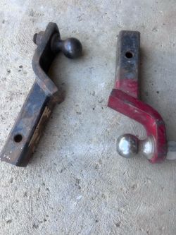 🚛 2” Ball Trailer Hitches (2) – $30  Selling two 2” ball trailer hitch mounts.