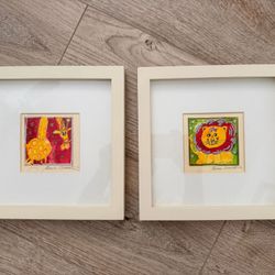 Original Spanish Artwork - Both Framed