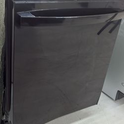GE 24” Built-In Black ADA Top Control Tall Tub Dishwasher