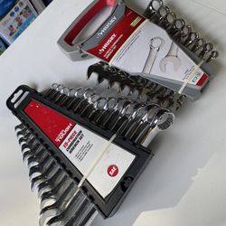 2) COMBINATION WRENCH SET