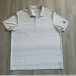Adidas Plaid Men’s Polo/ No Haggling Please!