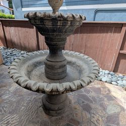 Large 2 Tier Outdoor Fountain 