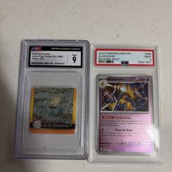 PSA 9 Alakazam + CGC 9 Vintage Pokémon Slab Lot 🔥
