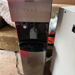 Avalon bottom load water cooler stainless/black