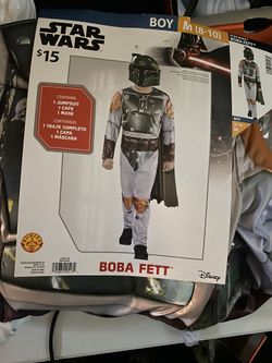 Star Wars Boba Fett Costume NEW