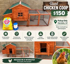 🐔 Used Chicken Coop – $150
