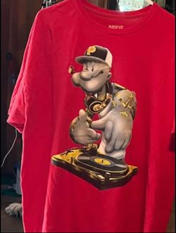 Vintage Popeye Shirt (2xl) Unisex