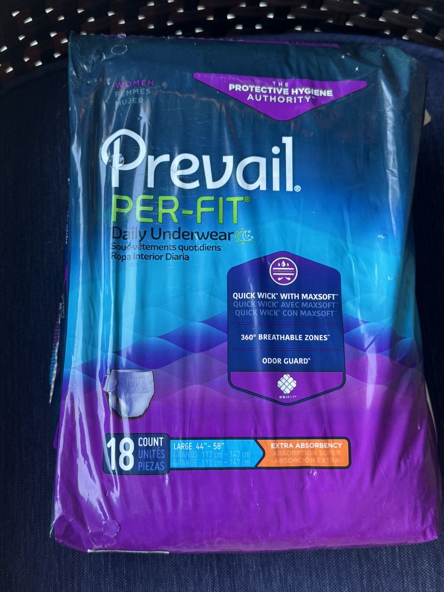 Prevail Daily Underwear (adult Pampers) Size Large