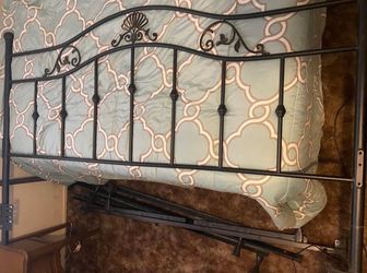 Free California King Bed frame and headboard