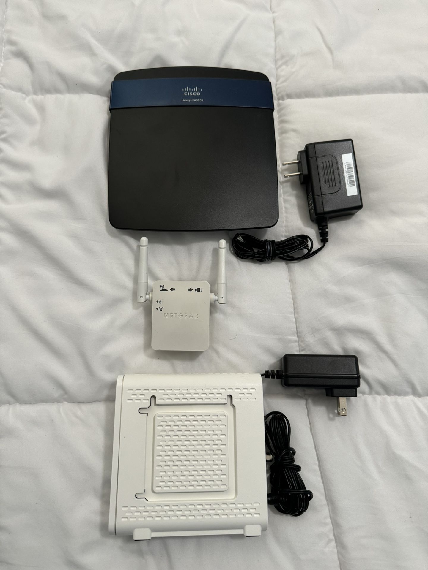 WiFi Router, Modem & Range Extender