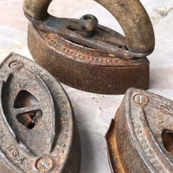 Antique Iron Tree Pieces 
